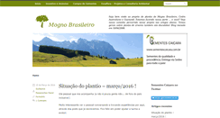 Desktop Screenshot of mognobrasileiro.com.br