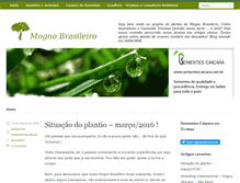 Tablet Screenshot of mognobrasileiro.com.br